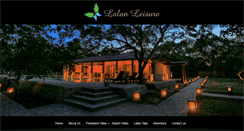 Desktop Screenshot of lalanleisure.com
